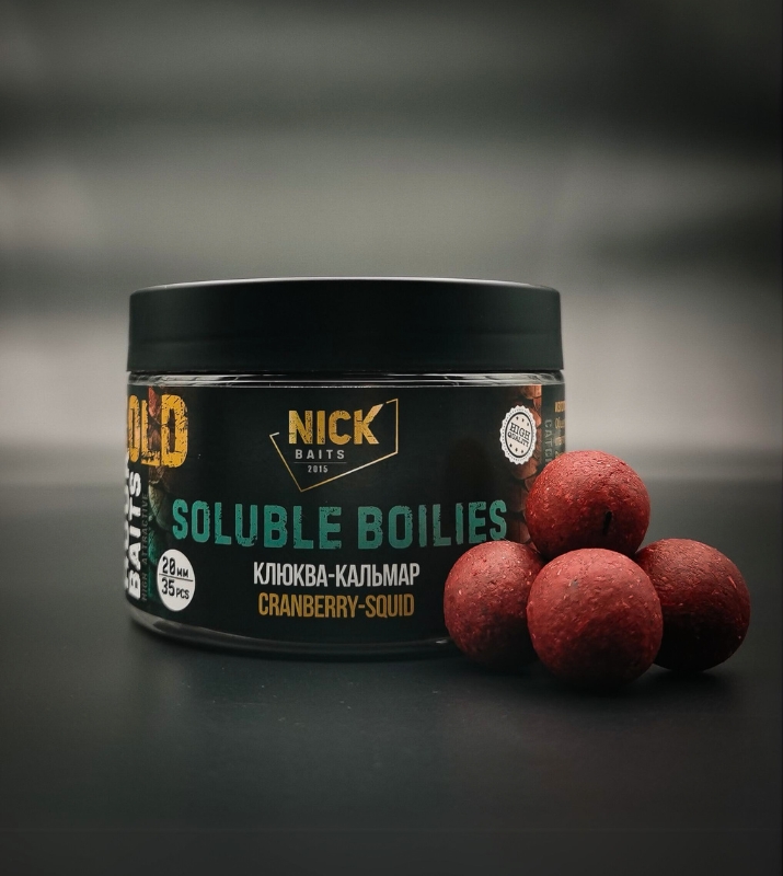nick baits gold soluble klyukva kalmar