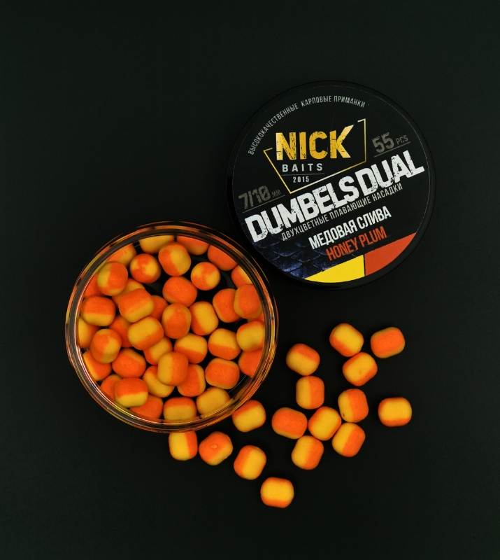 dumbels dual 710 mm medovaya sliva